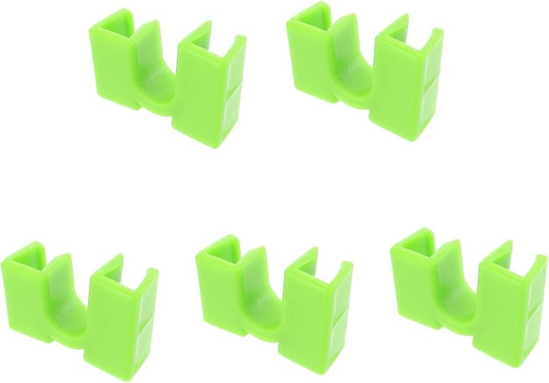 Light Green Chopstick Training Helpers 5pcs Non Slip Reusable Kitchen Utensils - Image 1